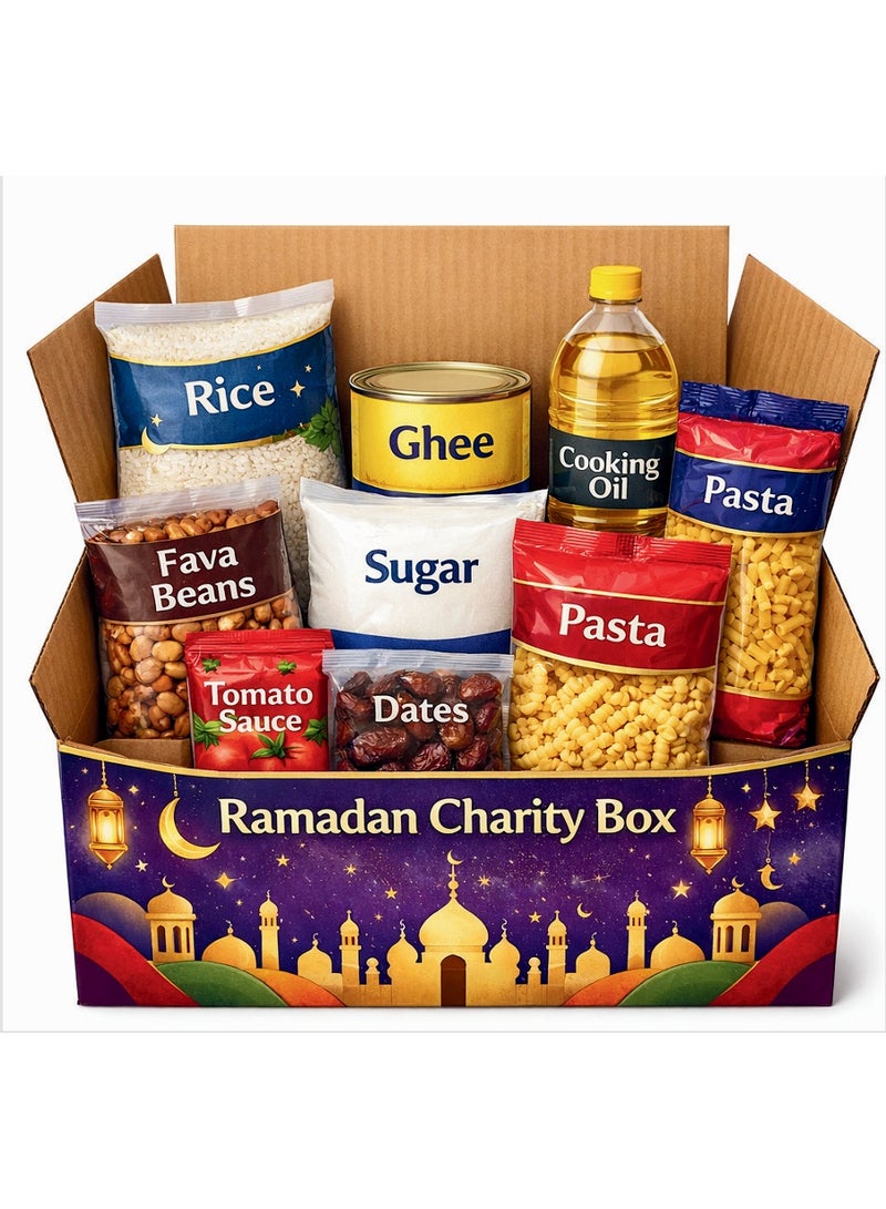 Ramadan Time Box Bundle - Essential Food Items - High Quality Original Materials for Daily Use